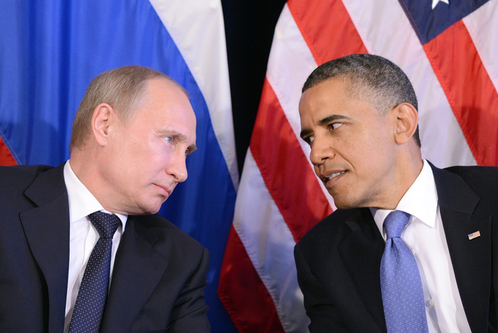 De Ziua Americii, Putin i-a cerut lui Obama dialog pe baza de egalitate si respect