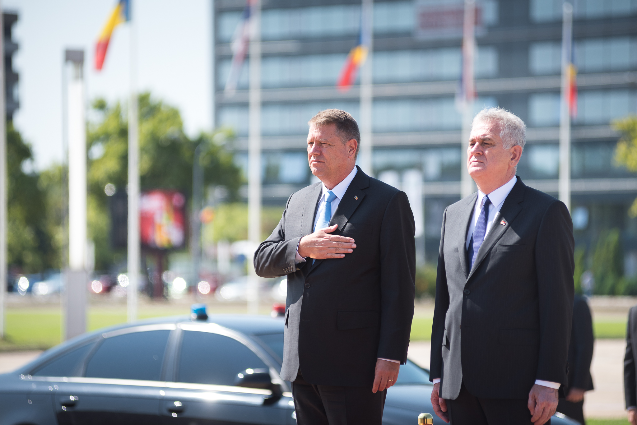 Iohannis, vizita de o zi la Belgrad. A avut deja o prima intrevedere, cu omologul sau sarb