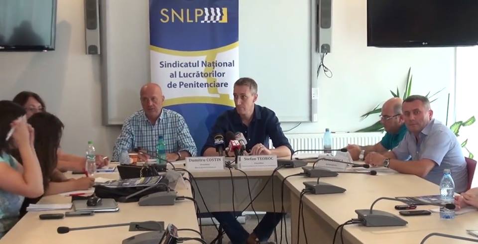 Sindicalistii din penitenciare, protest in fata Ministerului Justitiei