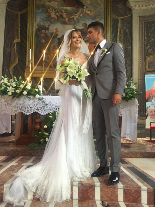 Laura Cosoi, din nou mireasa