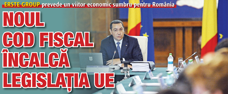 Noul Cod fiscal incalca legislatia UE