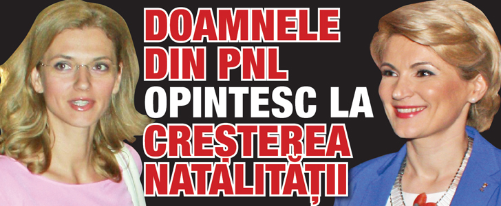 Doamnele din PNL opintesc la cresterea natalitatii