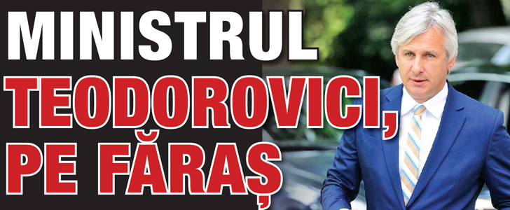 Ministrul Teodorovici, pe faras