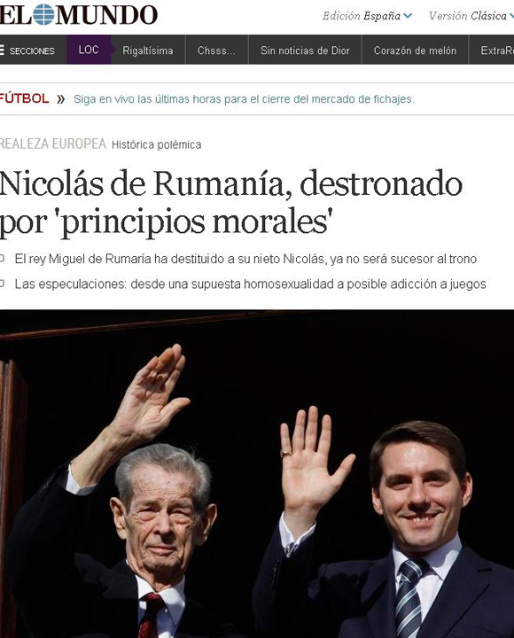 el mundo - Ziarul National