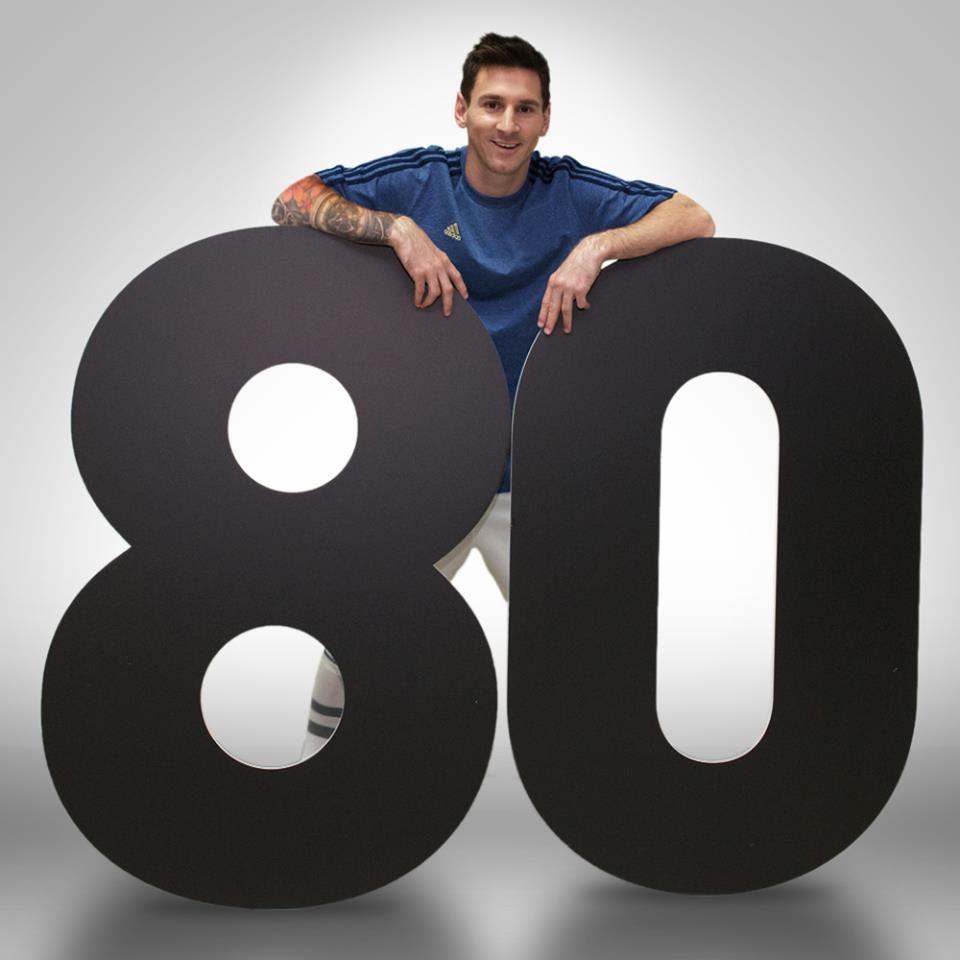 E cel mai iubit fotbalist din lume. Messi are 80 de milioane de fani pe Facebook!