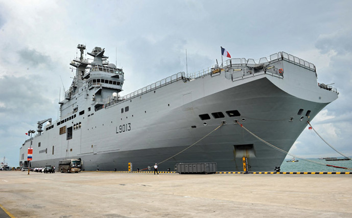 Afacerea Mistral ar putea costa Franta peste 2 miliarde de euro