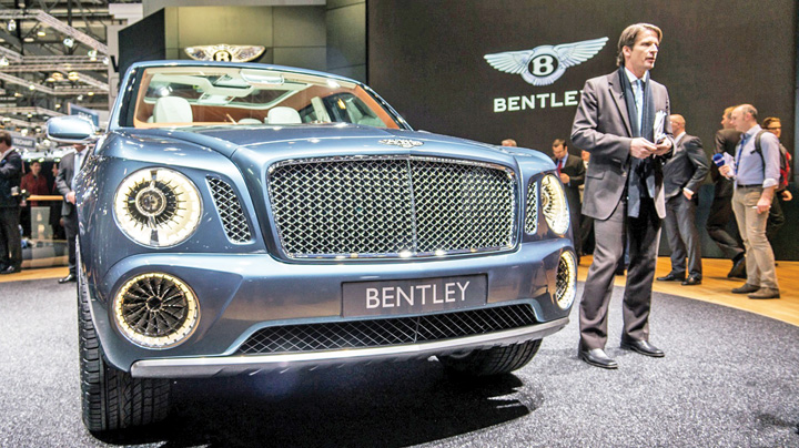 Bentley Bentayga: cel mai tare SUV din lume