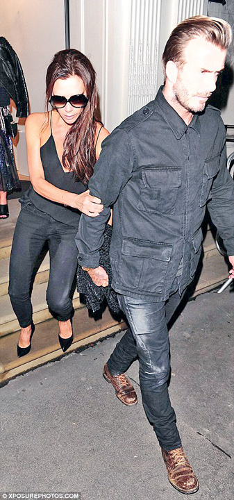 Victoria Beckham, beata pulbere