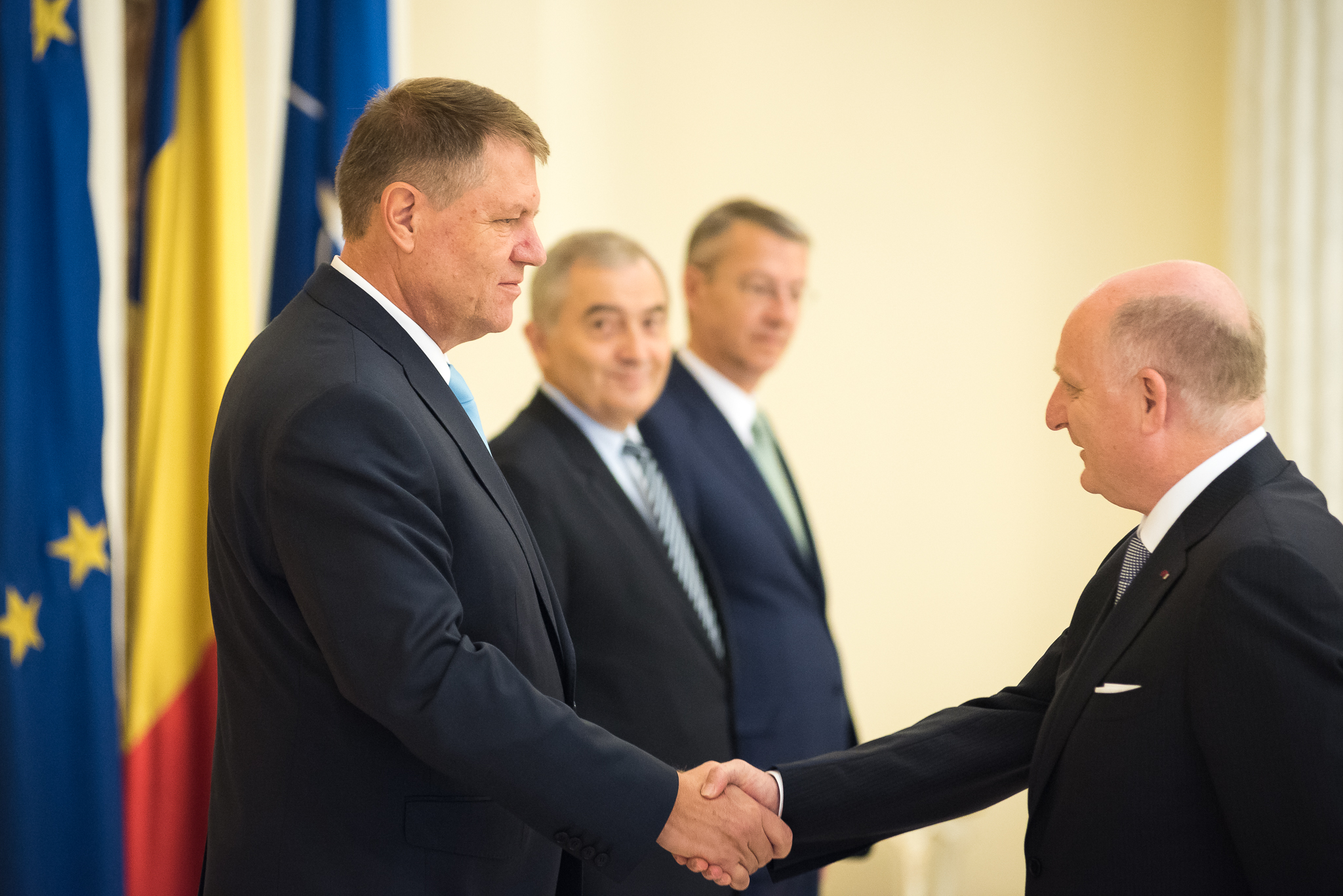 Noii ambasadori ai Belgiei si Sloveniei, primiti de Klaus Iohannis la Cotroceni