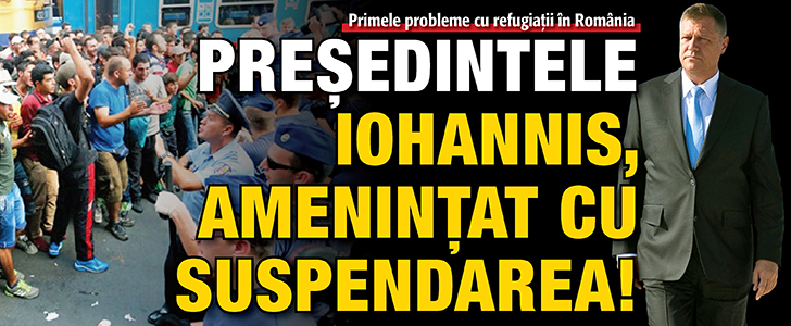 Iohannis, amenintat cu suspendarea