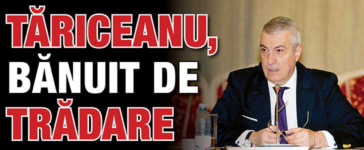 Tariceanu, banuit de tradare