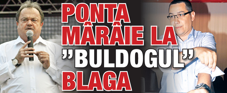 Ponta maraie la ”Buldogul” Blaga