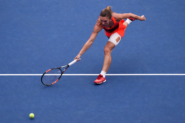 Halep isi face incalzirea pentru Turneul Campioanelor