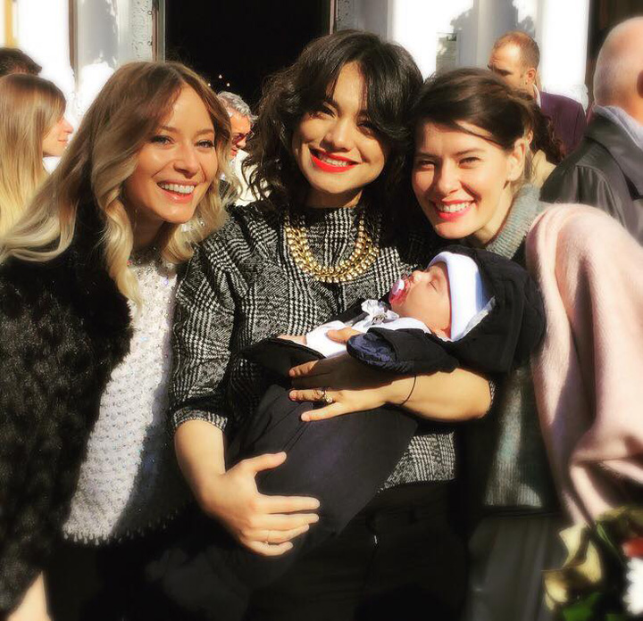 Aylin Cadir si-a botezat fiul