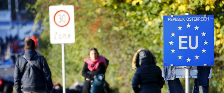 Austria ridica un gard la frontiera cu Slovenia