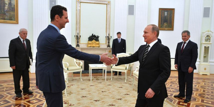 Vizita surpriza a lui Bashar al-Assad la Kremlin