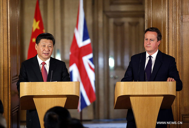 Londra si Beijing au semnat contracte de 50 de miliarde de euro