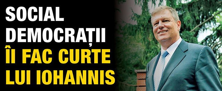Social-democratii ii fac curte lui Iohannis