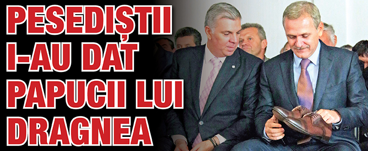 Pesedistii i-au dat papucii lui Dragnea