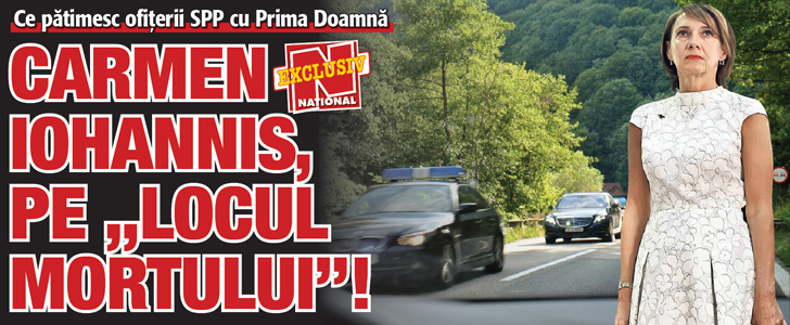 Ofiterii SPP, in tensiune maxima: Carmen Iohannis, pe „locul mortului”!