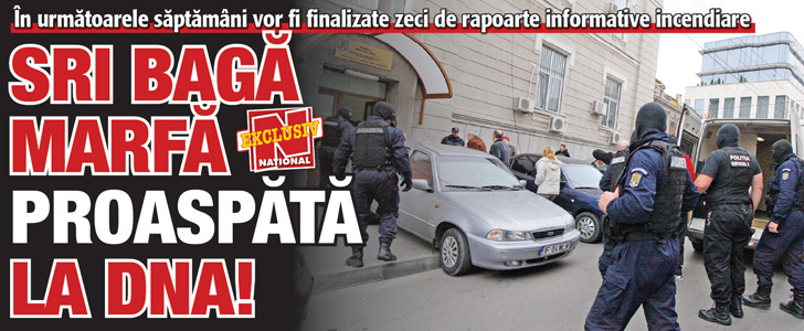 SRI baga marfa proaspata la DNA!