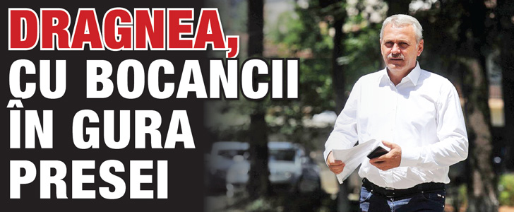 Dragnea, cu bocancii in gura presei