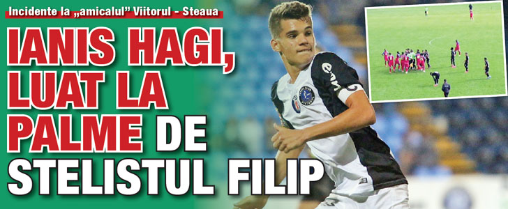 Ianis Hagi, luat la palme de stelistul Filip
