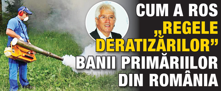 Cum a ros “regele deratizarilor” banii primariilor din Romania