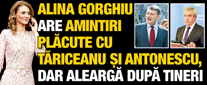 Gorghiu are amintiri placute cu Tariceanu si Antonescu, dar alearga dupa tineri