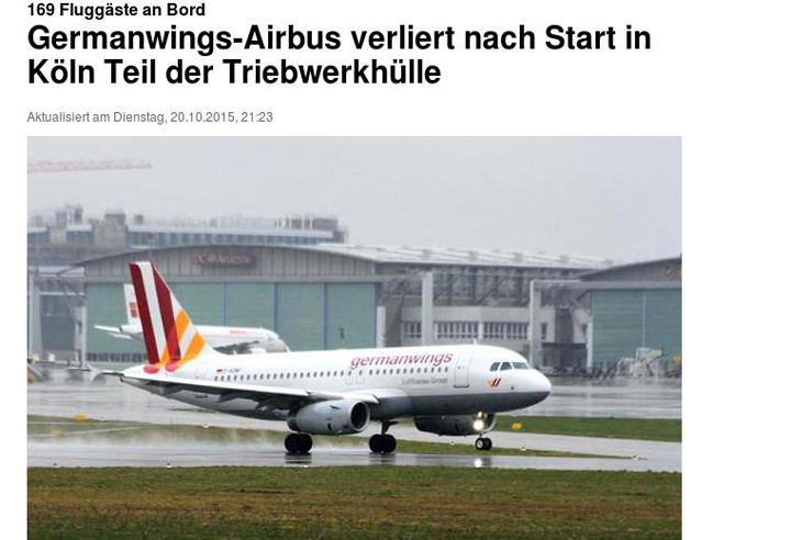 Pilotii au zburat pana in Baleare cu avionul partial descompus!