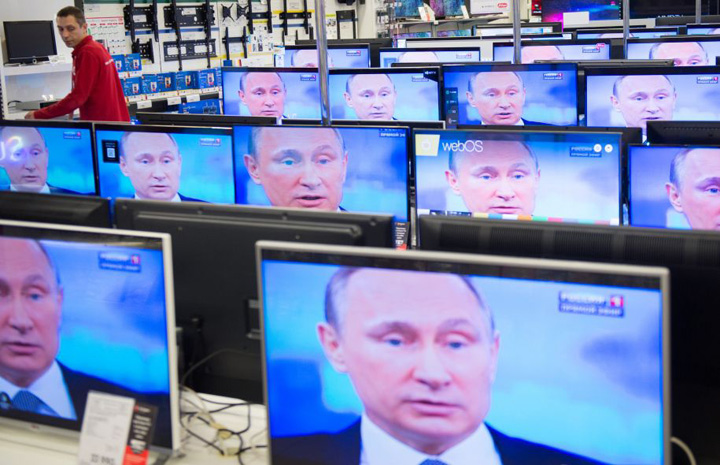 Kremlinul a inceput bombardamentul mediatic