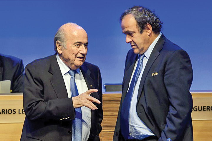 Platini, interzis la sefia FIFA