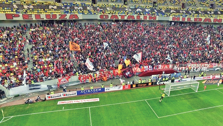 Dinamo – Steaua, in „Groapa”