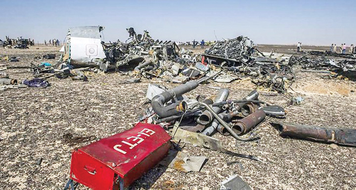 Un satelit american a detectat explozia zborului Metrojet
