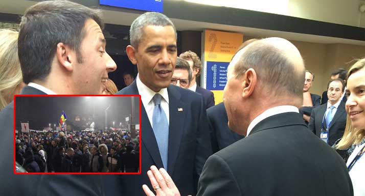 Exploziv! Basescu reclama amestecul americanilor in manifestatiile de la Bucuresti: ambasadorul SUA trebuia chemat la Ministerul de Externe si atentionat!