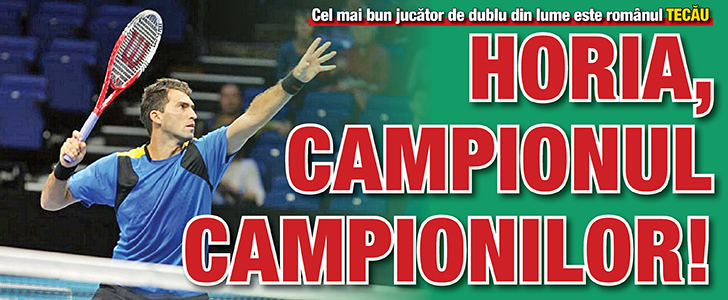 Horia, campionul campionilor!