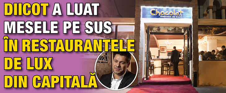 DIICOT a luat mesele pe sus in restaurantele de lux din Capitala