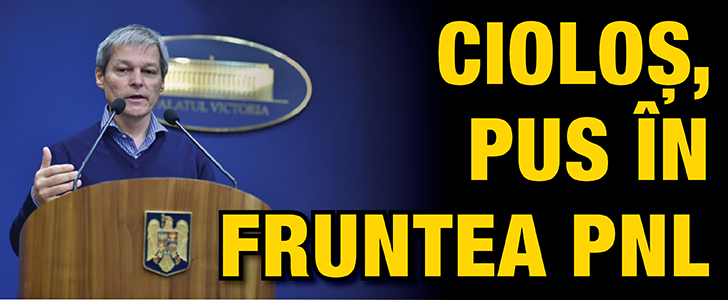 Ciolos, pus in fruntea PNL