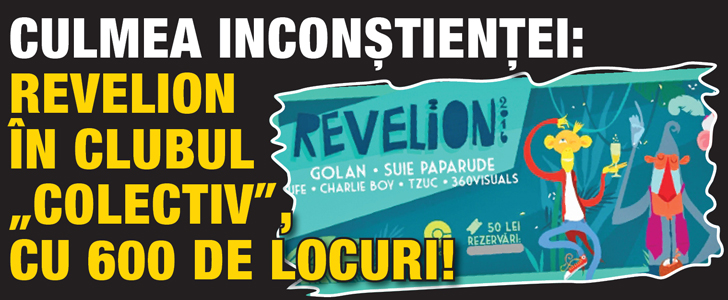Culmea inconstientei: 600 de locuri, la Revelion, in Colectiv