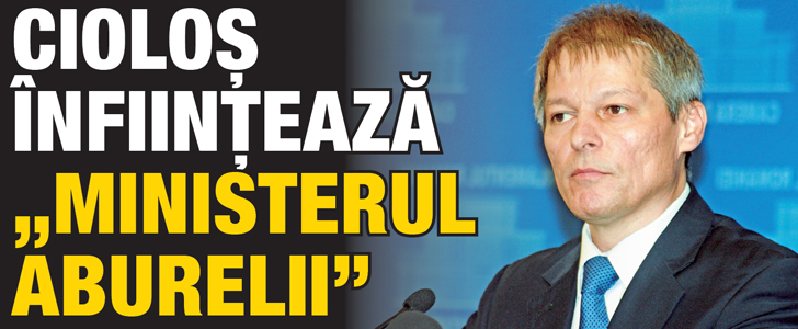 Ciolos infiinteaza ”Ministerul Aburelii”
