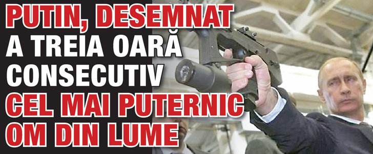 Putin, desemnat a treia oara consecutiv cel mai puternic om din lume