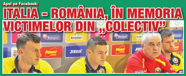 Italia – Romania, in memoria victimelor din „Colectiv”