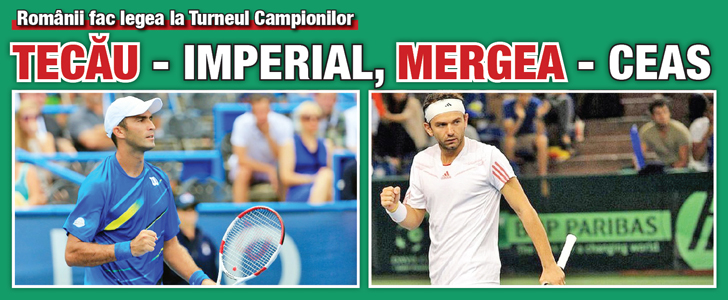 Romanii fac legea la Turneul Campionilor: Tecau – imperial, Mergea – ceas