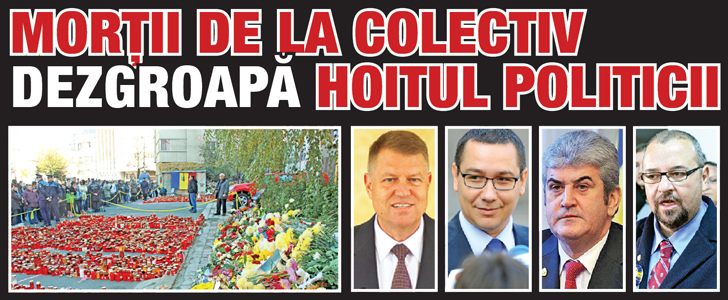 Mortii de la Colectiv dezgroapa hoitul politicii