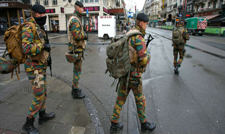 Bruxelles, un oras sub stare de asediu