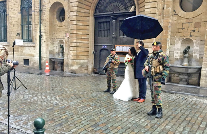 Nunta la nivel maxim de alerta terorista la Bruxelles!