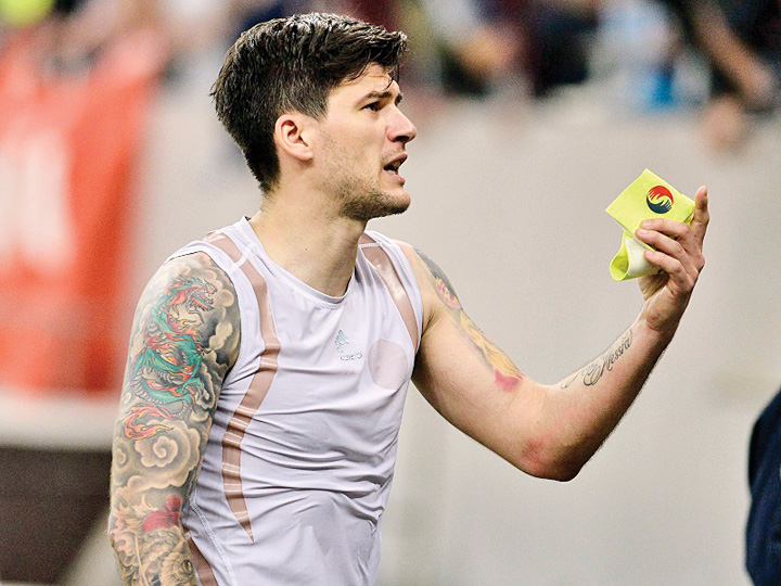 FOTBAL:DINAMO BUCURESTI-RAPID BUCURESTI, LIGA 1 (11.04.2015) - Ziarul National