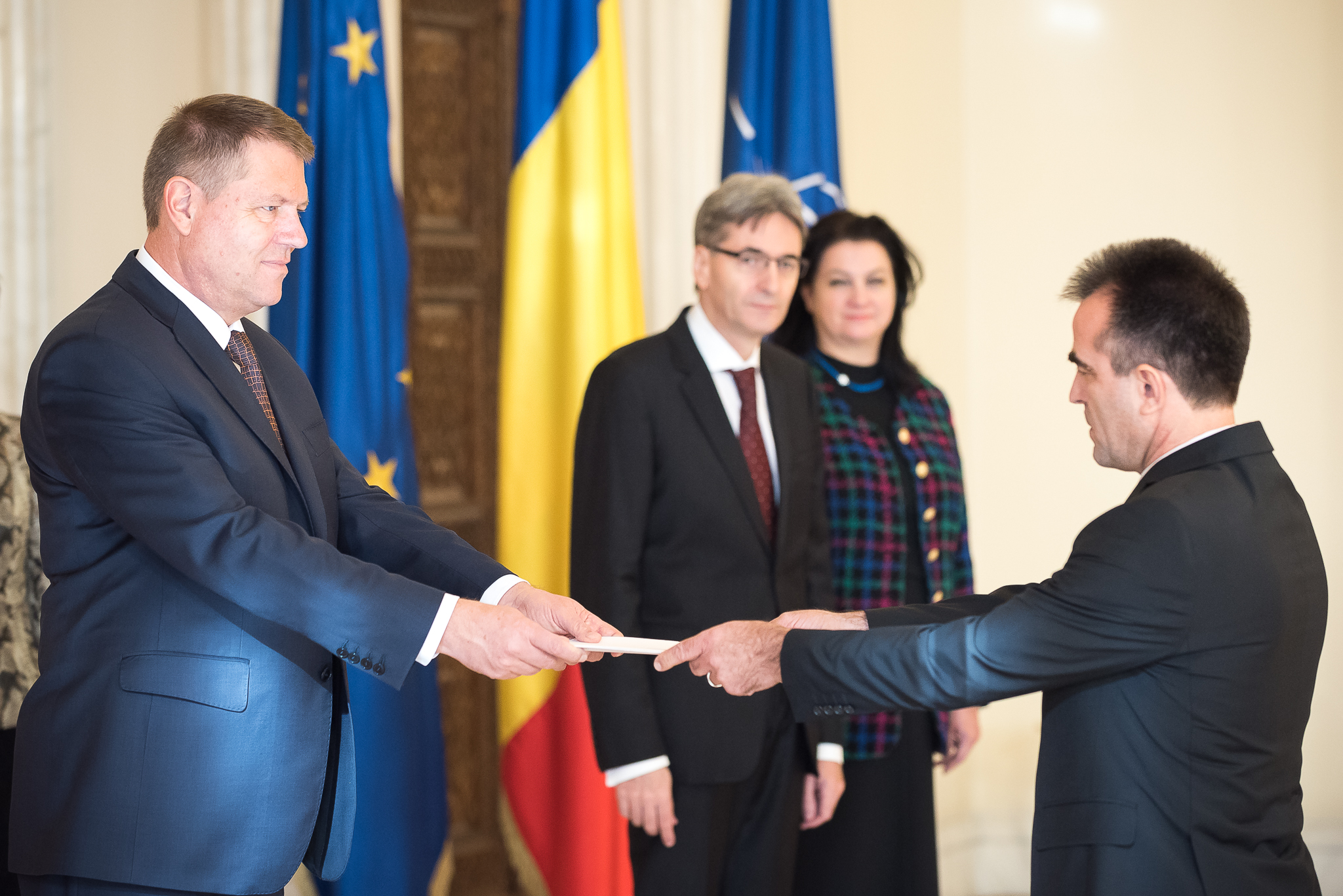 Cinci noi ambasadori, printre ei si cel al Republicii Moldova, la Cotroceni