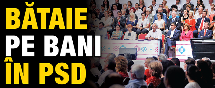 Bataie pe bani in PSD