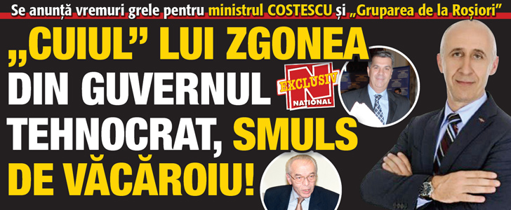„Cuiul” lui Zgonea din guvernul tehnocrat, smuls de Vacaroiu!